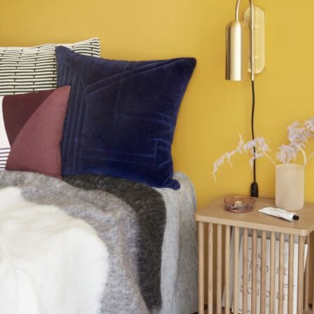 Hübsch væglampe messing - Aisen møbler