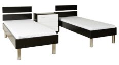 Kaagaard seng 380 sort - Aisen møbler