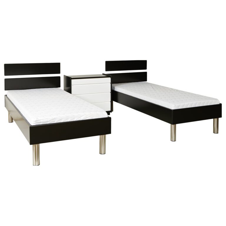 Kaagaard seng 380 sort - Aisen møbler