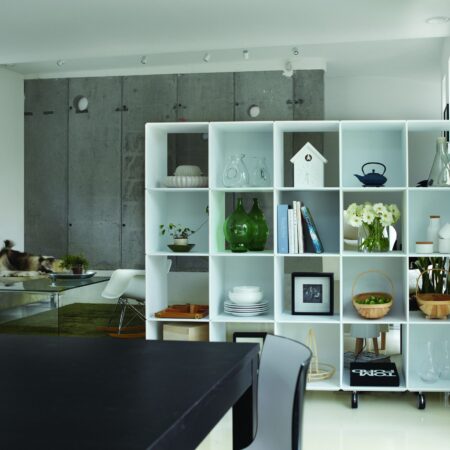 ABC Reoler hvid rumdeler - Aisen møbler